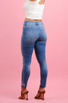 CHOLE MID RISE JEANS