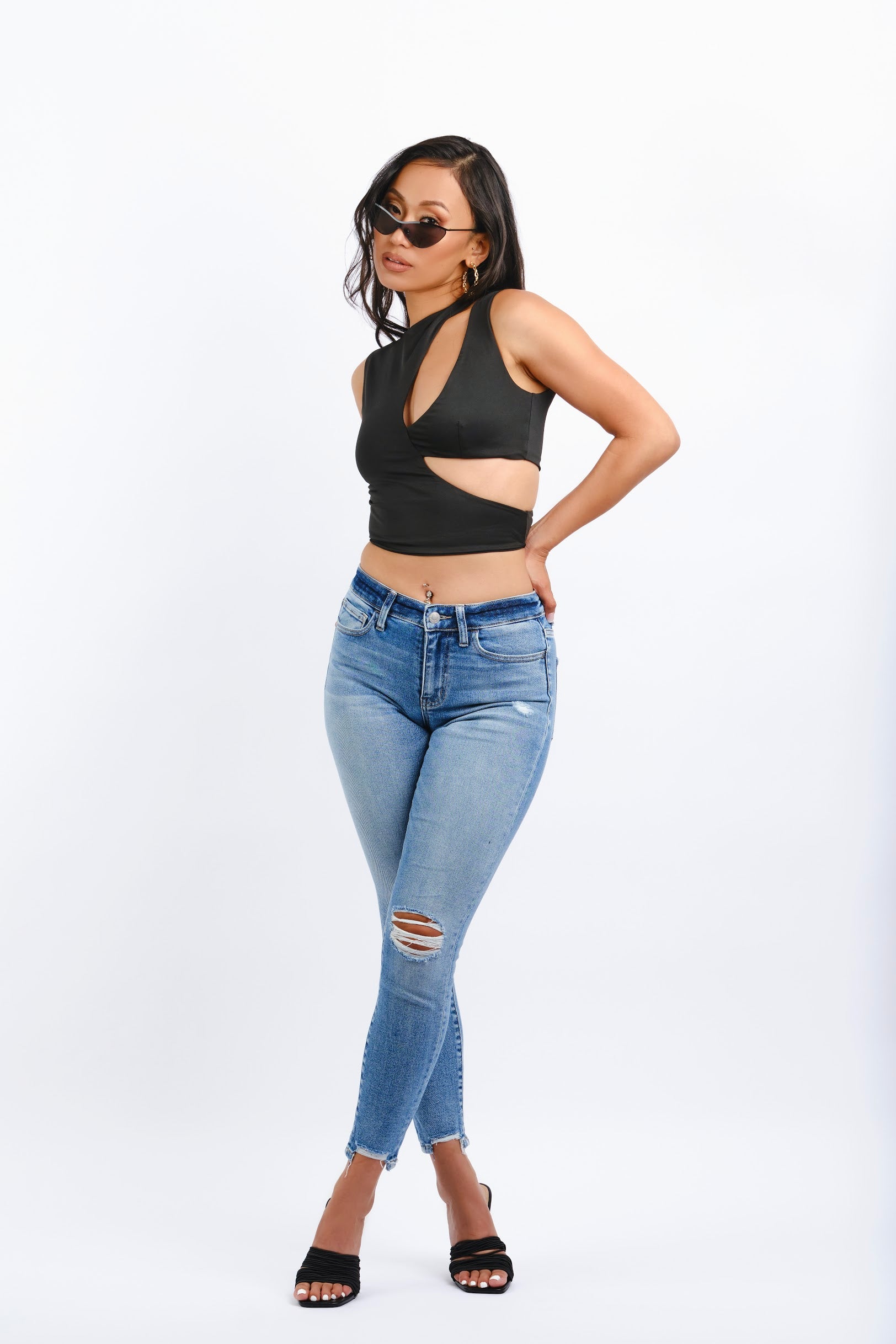IVY MID RISE JEANS